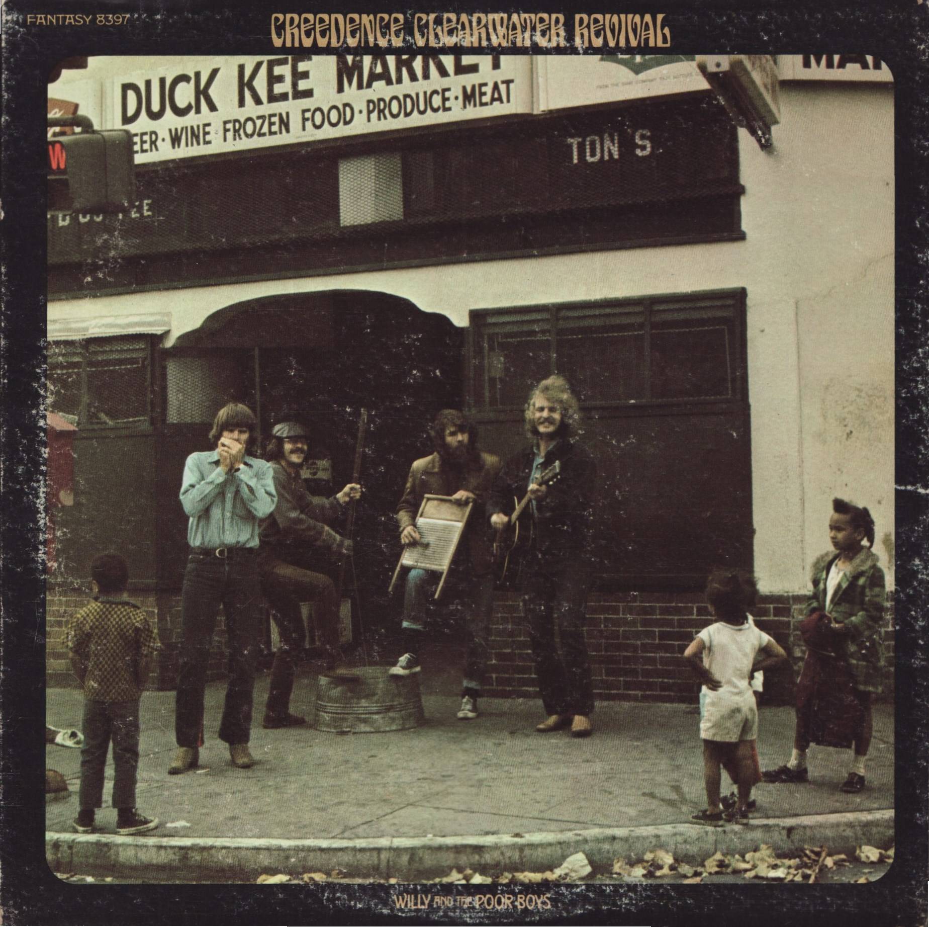 Creedence Clearwater Revival Willy And The Poor Boys : LP Front